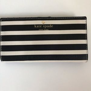 Kate Spade Cameron Striped  Wallet